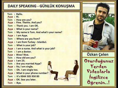Belge örnekleri: İngilizce günlük konuşma kalıpları pdf